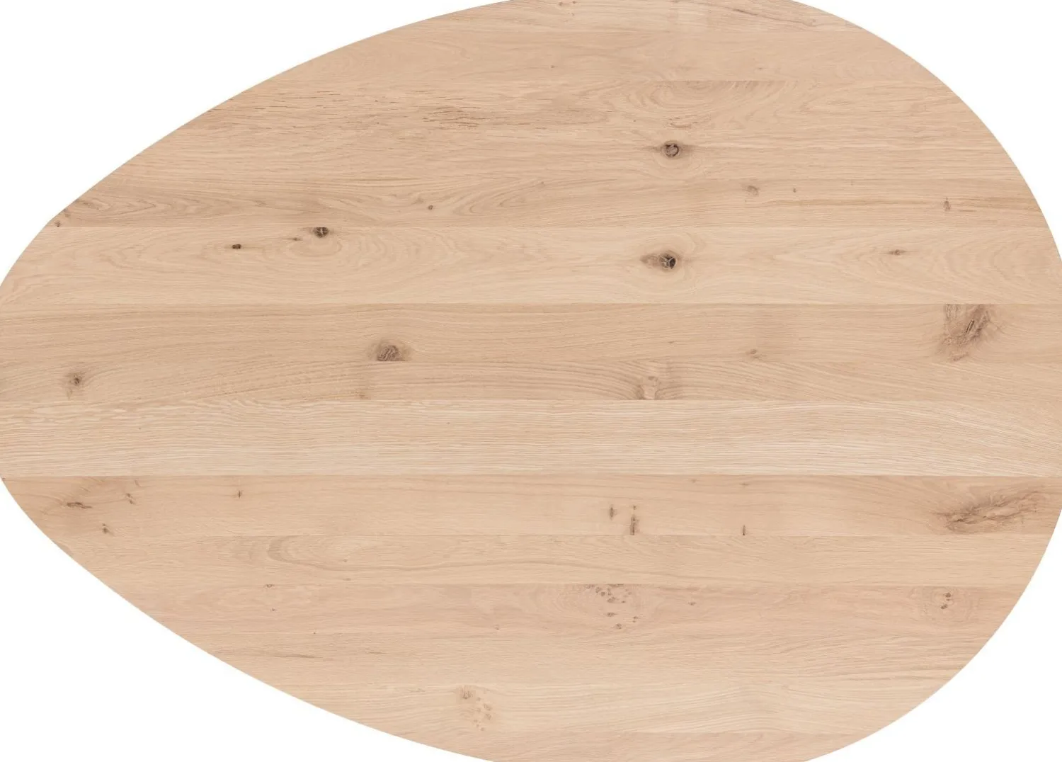 Houten Eettafels|Organische Eettafels-XOOON Cosenza Eettafel Natural