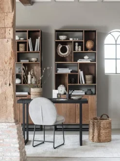 Boekenkasten-DTP Home Cosmo Boekenkast Natural, Brown