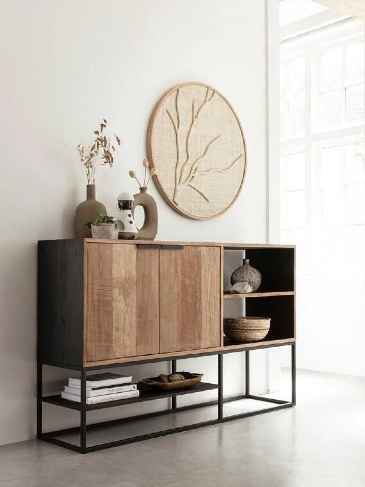 Dressoirs-DTP Home Cosmo Dressoir Natural, Brown