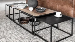 Houten Salontafels-DTP Home Cosmo Salontafelset Bruin