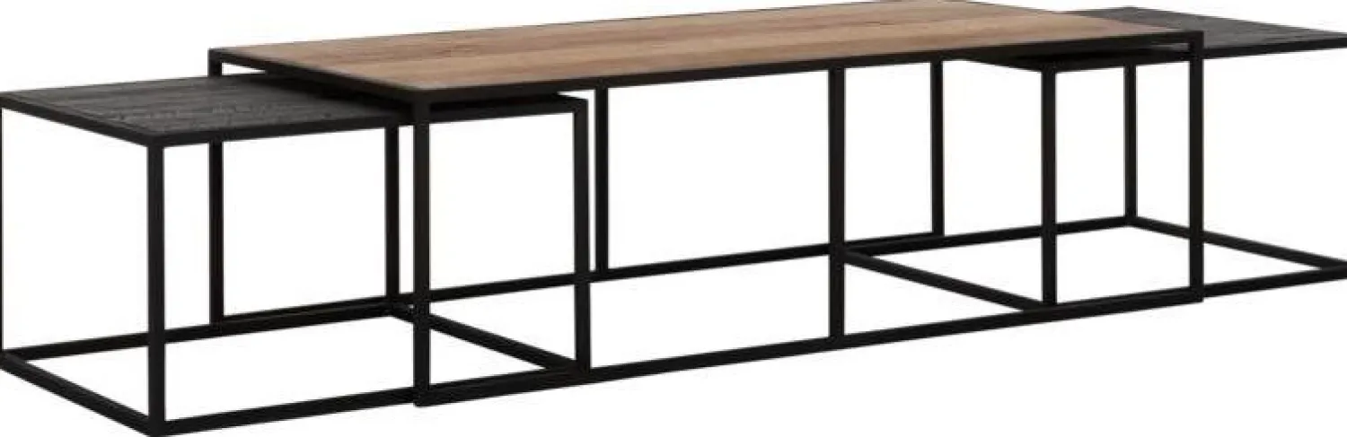 Houten Salontafels-DTP Home Cosmo Salontafelset Bruin