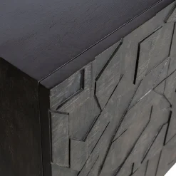 Dressoirs-WOOOD Counter Dressoir Zwart