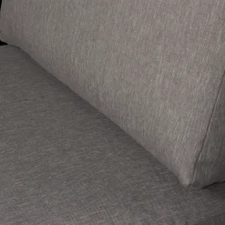 Stoffen Eetkamerbanken-vtwonen Couple 100 Eetkamerbank Grey melange