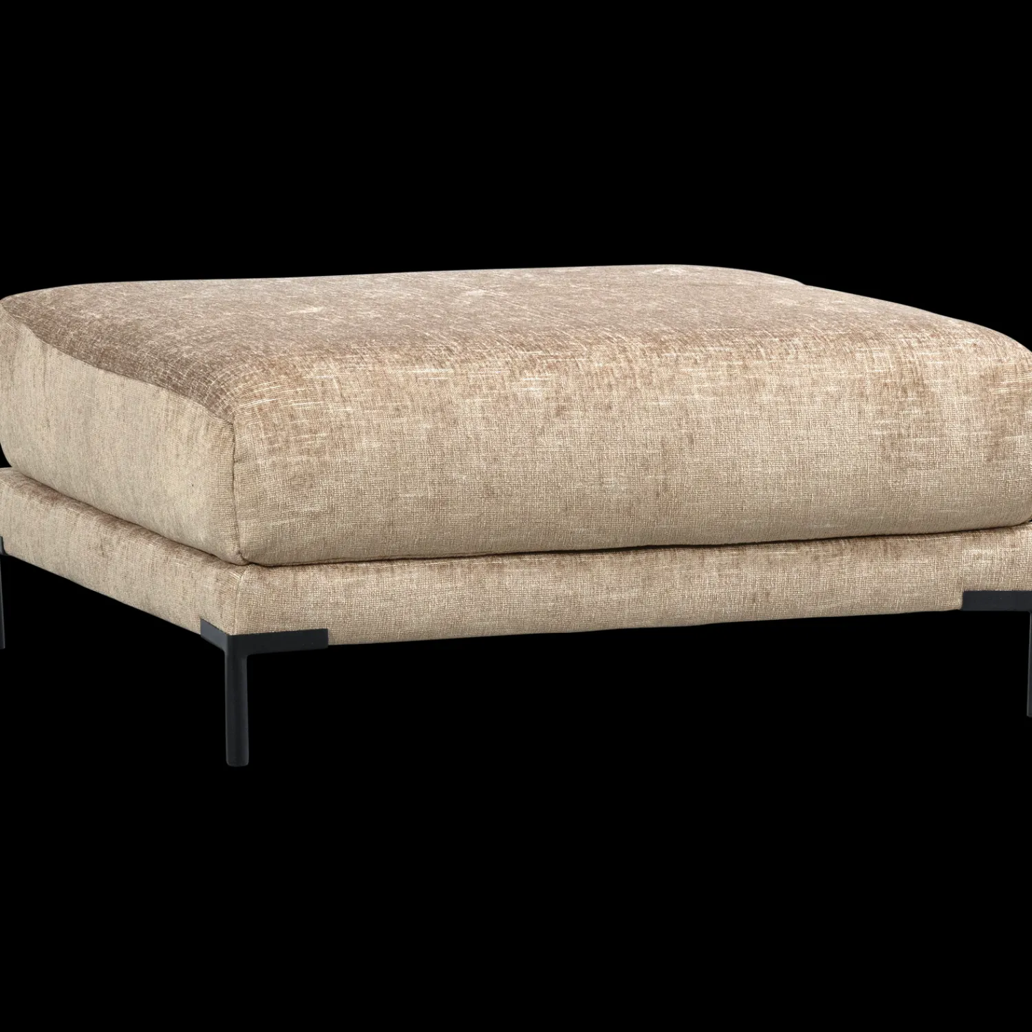 Hockers|Poefs-vtwonen Couple 100 Melange Hocker Natural Melange