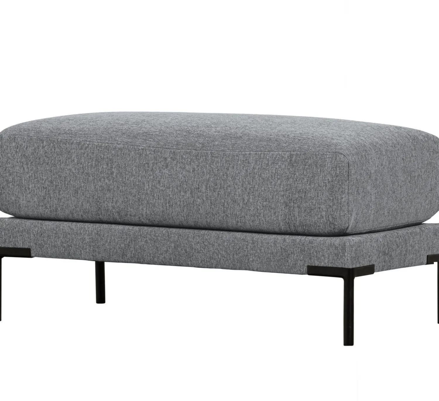Poefjes & Krukjes-vtwonen Couple 50 Melange Poef Denim Melange