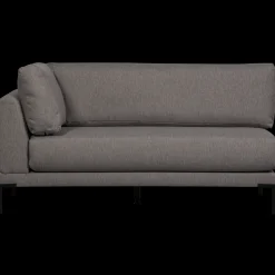 Stoffen Eetkamerbanken-vtwonen Couple Hoek Rechts Eetkamerbank Grey melange