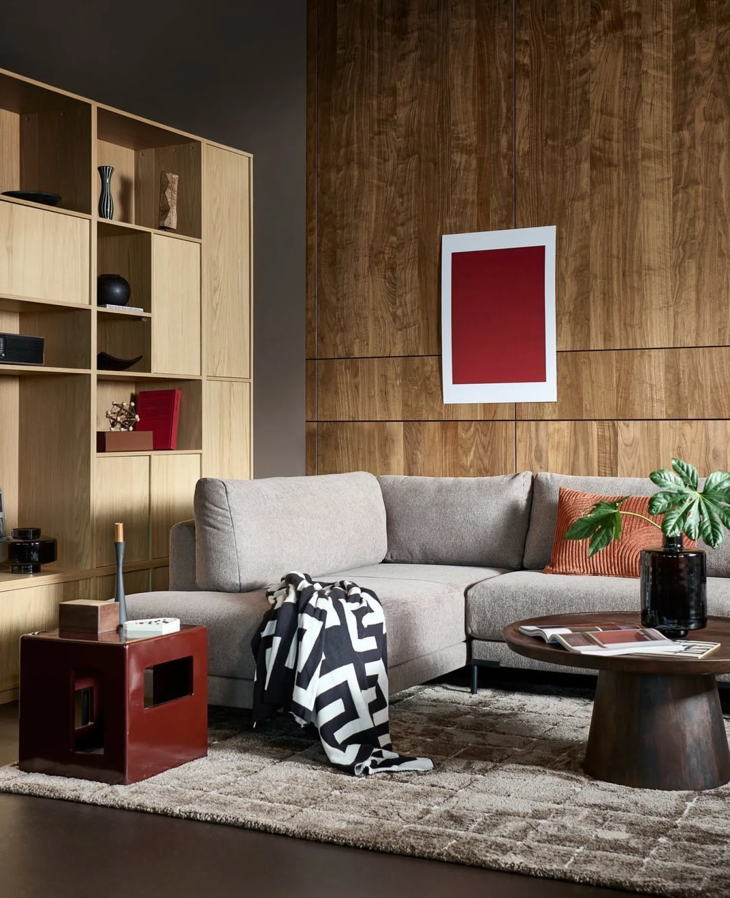Elementenbanken-vtwonen Couple Lounge Links Elementenbank Light Grey
