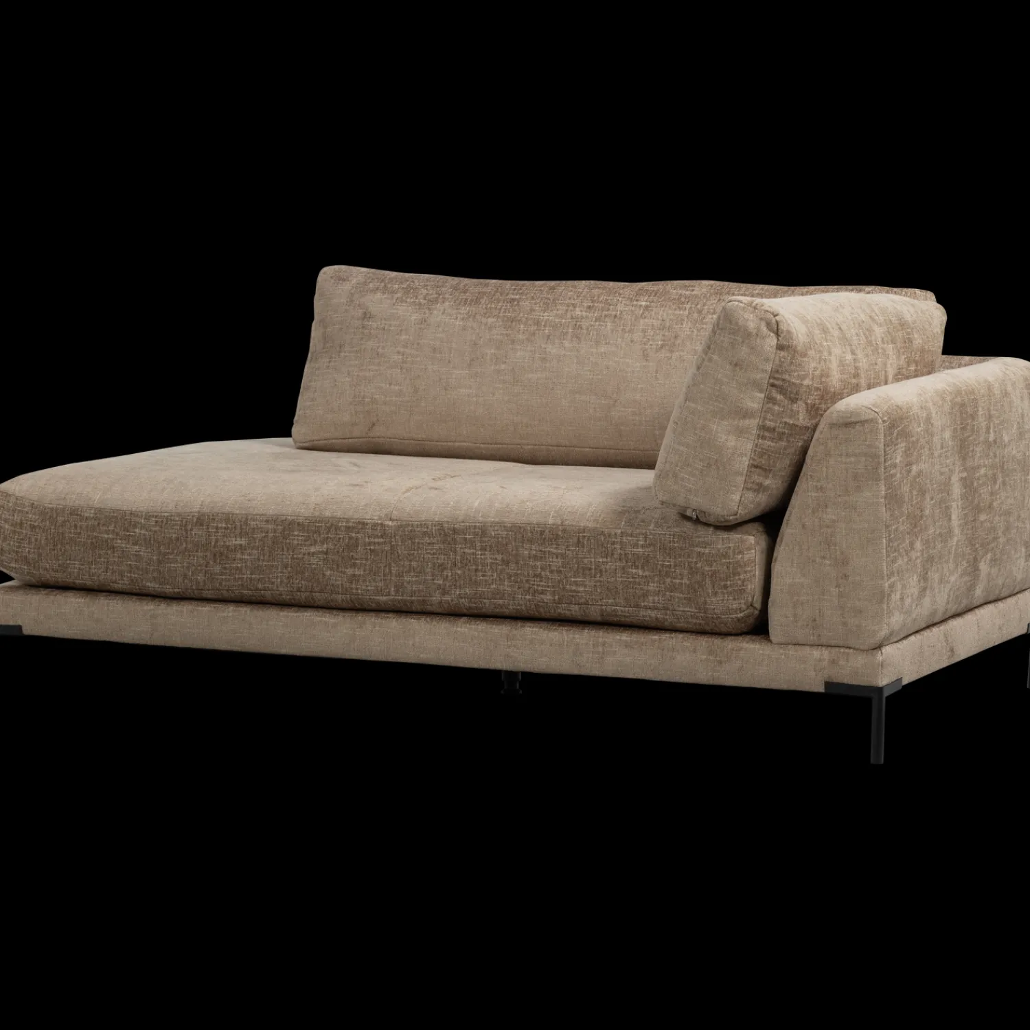 Elementenbanken-vtwonen Couple Lounge Rechts Elementenbank Mud Melange