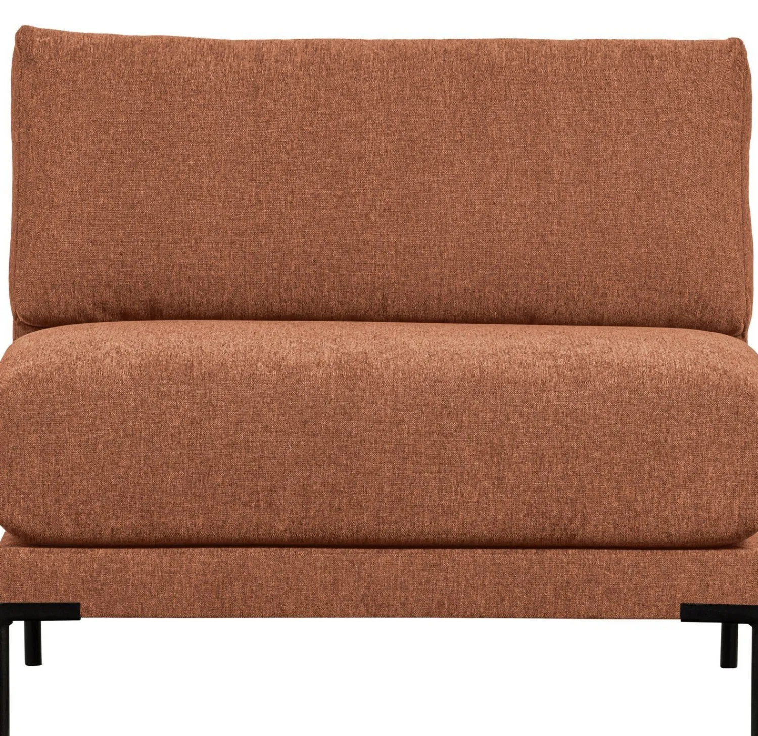 Loveseats-vtwonen Couple Loveseat Rust Melange