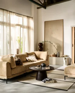 Loveseats-vtwonen Couple Loveseat Butter Melange
