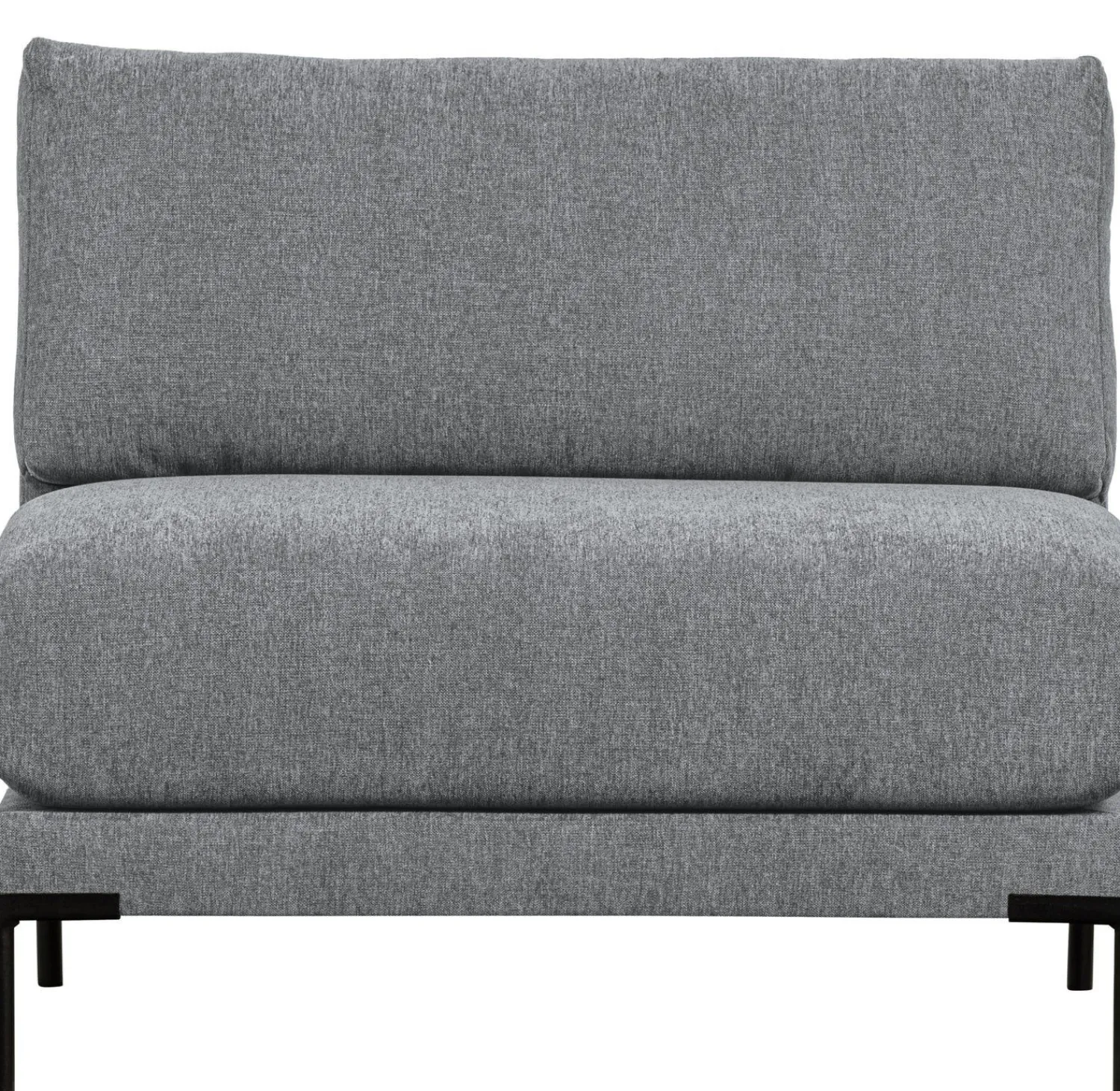 Loveseats-vtwonen Couple Loveseat Denim Melange