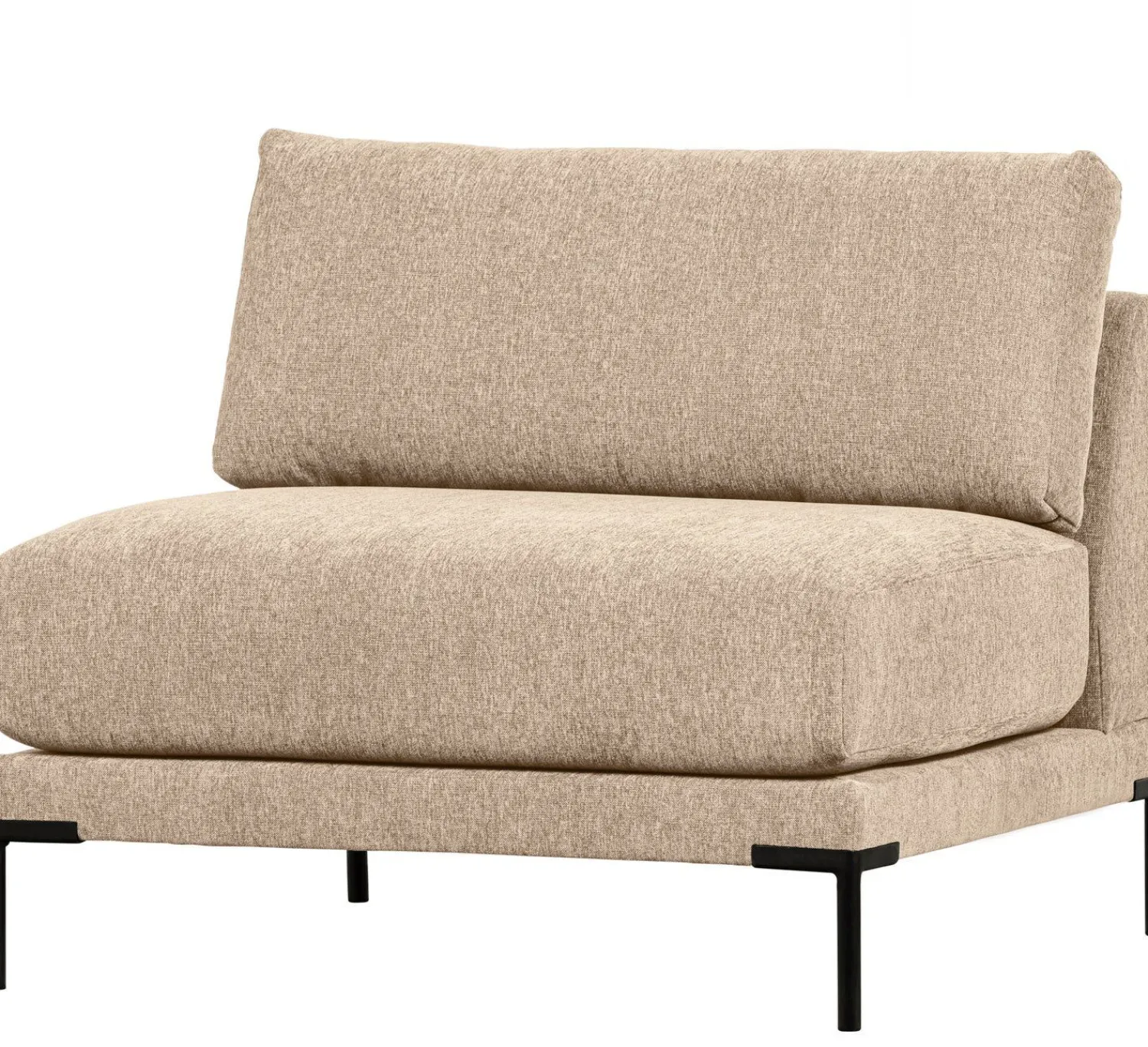 Loveseats-vtwonen Couple Loveseat Natural Melange
