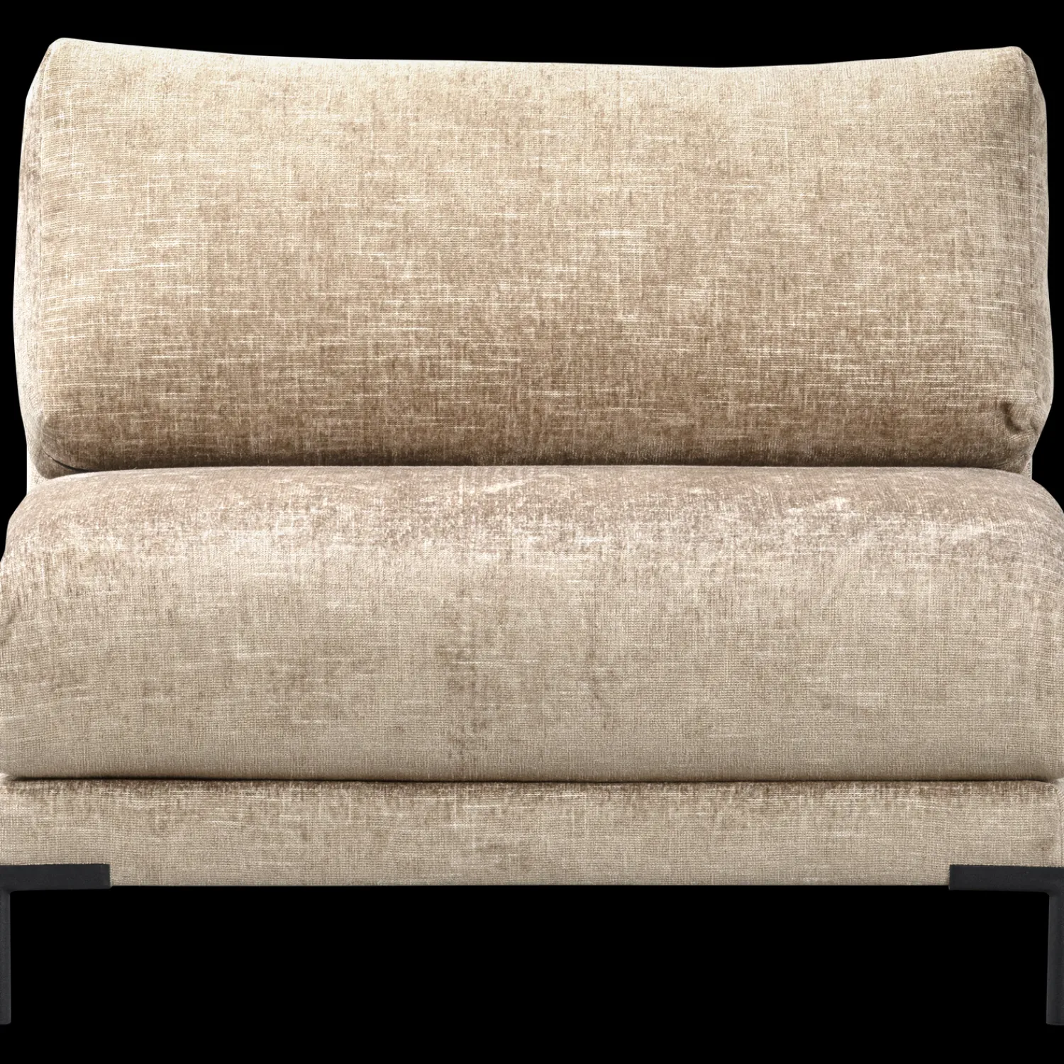 Loveseats-vtwonen Couple Loveseat Natural Melange