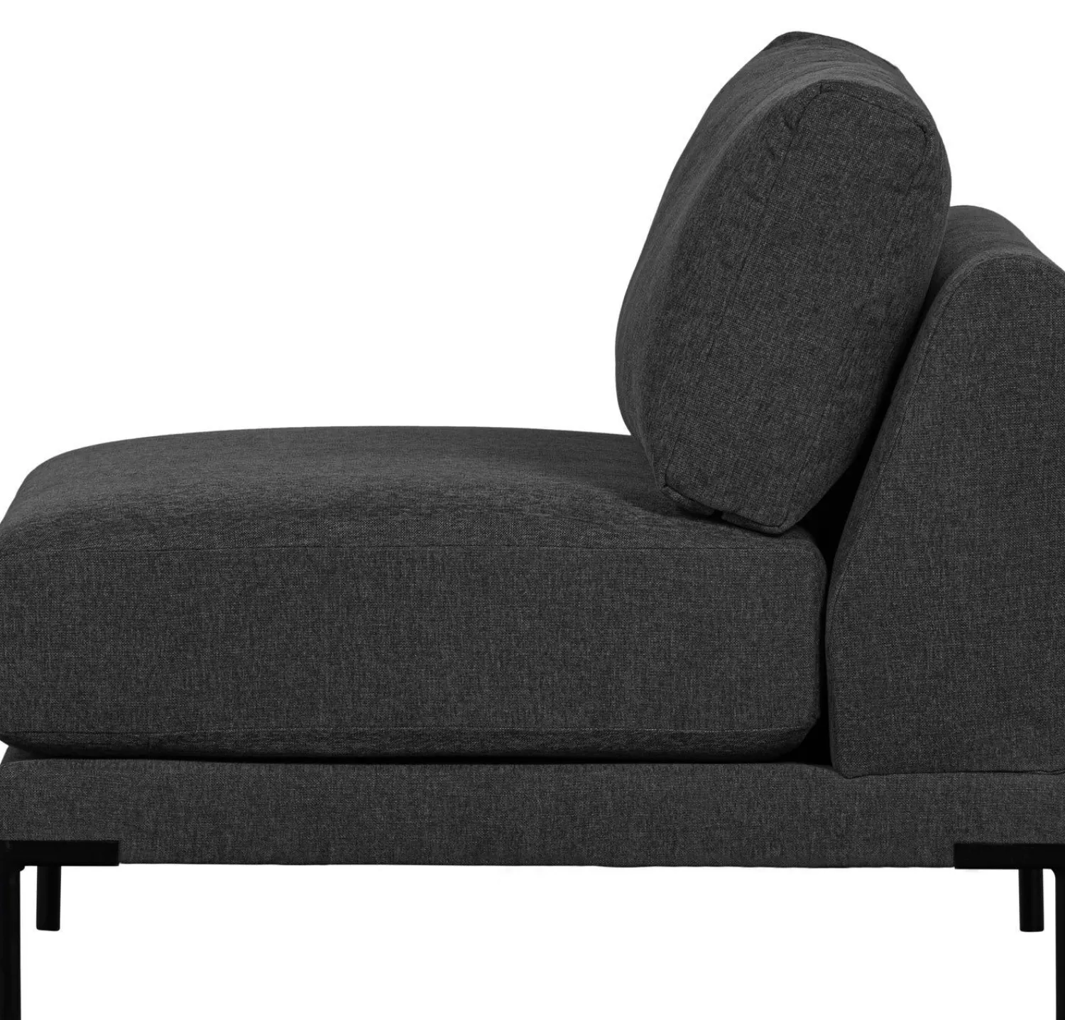 Elementenbanken-vtwonen Couple 1-zits Elementenbank Dark Grey