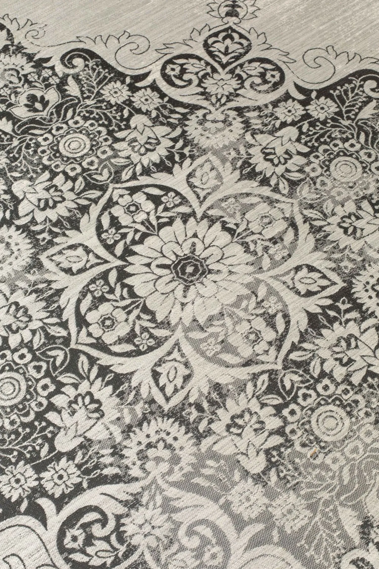 Vloerkleden|Ronde Vloerkleden-Zuiver Coventry Vloerkleed Black
