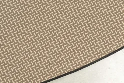 Vloerkleden|Ronde Vloerkleden-Zuiver Coventry Vloerkleed Black