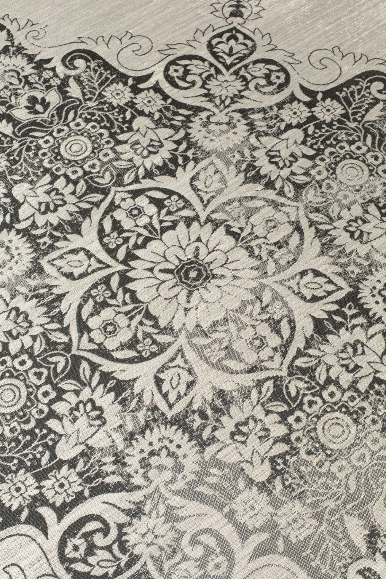 Vloerkleden|Ronde Vloerkleden-Zuiver Coventry Vloerkleed Black