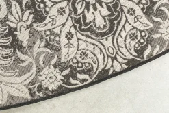 Vloerkleden|Ronde Vloerkleden-Zuiver Coventry Vloerkleed Black