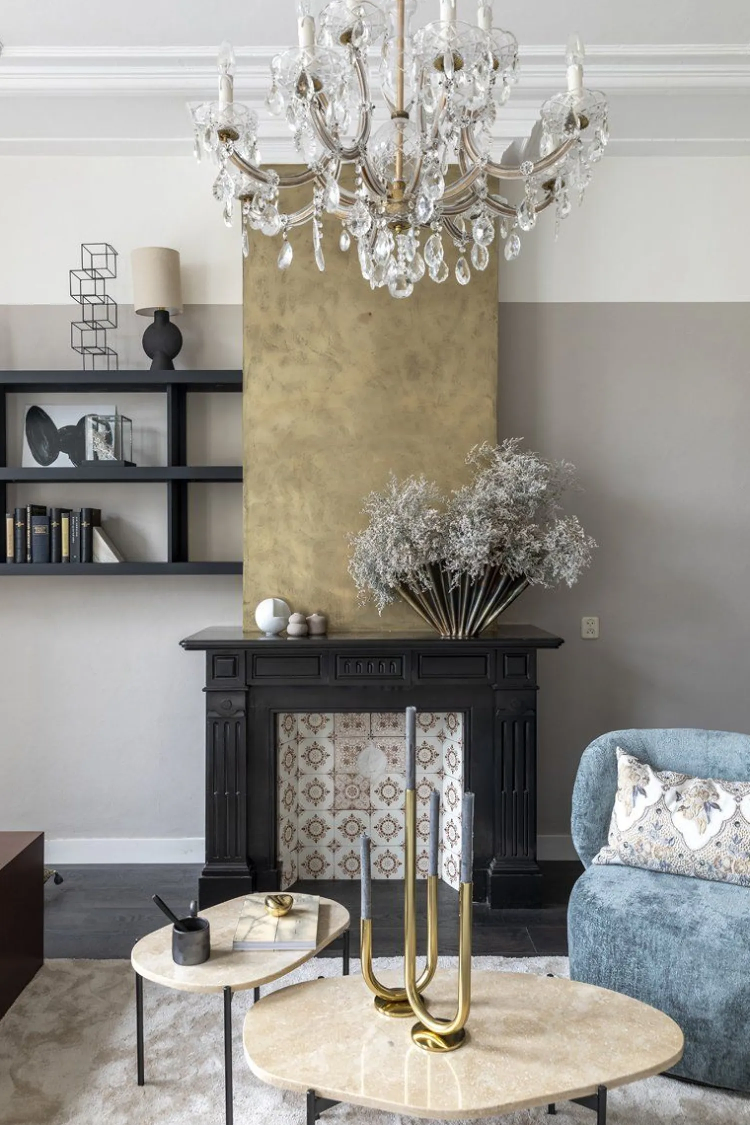 Vloerkleden|Rechthoekige Vloerkleden-Trendhopper Cowan Vloerkleed Beige