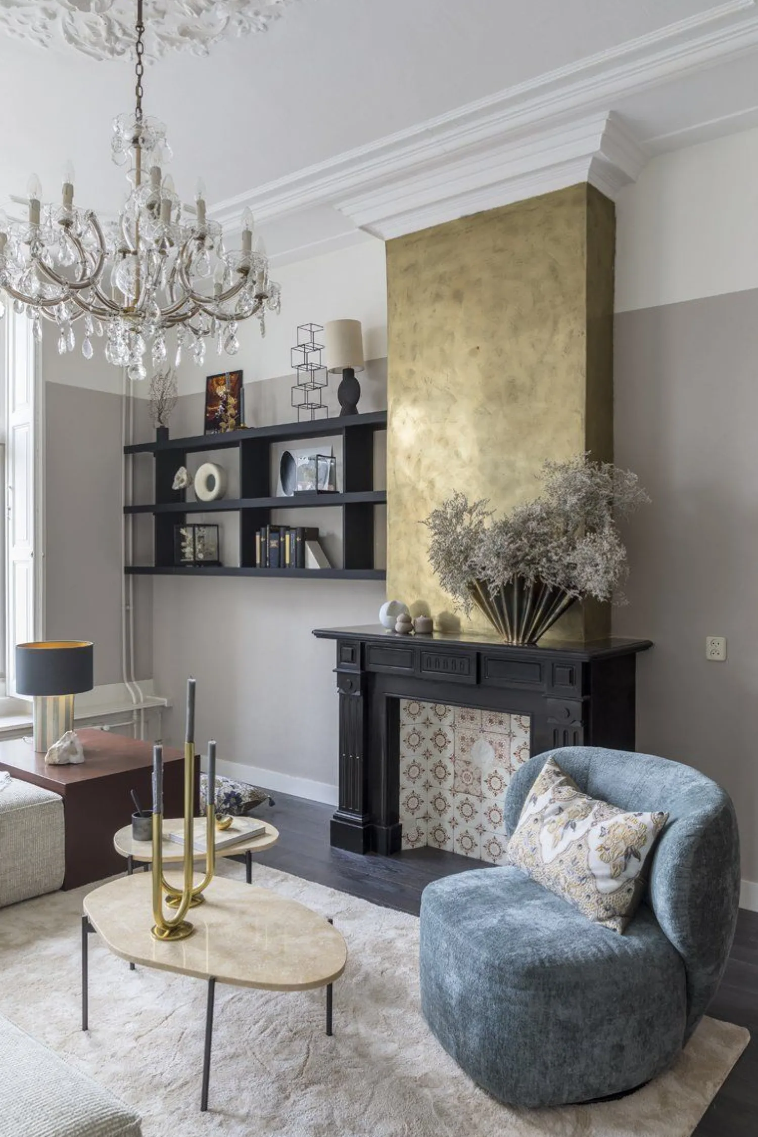 Vloerkleden|Rechthoekige Vloerkleden-Trendhopper Cowan Vloerkleed Beige