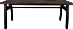 Houten Eettafels|Rechthoekige Eettafels-Dutchbone Crude Eetkamertafel