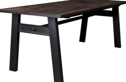 Houten Eettafels|Rechthoekige Eettafels-Dutchbone Crude Eetkamertafel