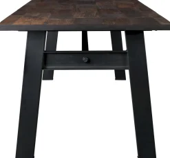 Houten Eettafels|Rechthoekige Eettafels-Dutchbone Crude Eetkamertafel
