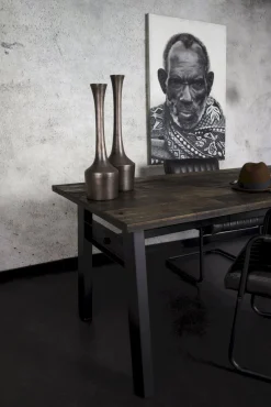 Houten Eettafels|Rechthoekige Eettafels-Dutchbone Crude Eetkamertafel
