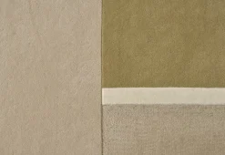 Vloerkleden|Wollen Vloerkleden-Montèl Cubes Vloerkleed Beige, Mustard