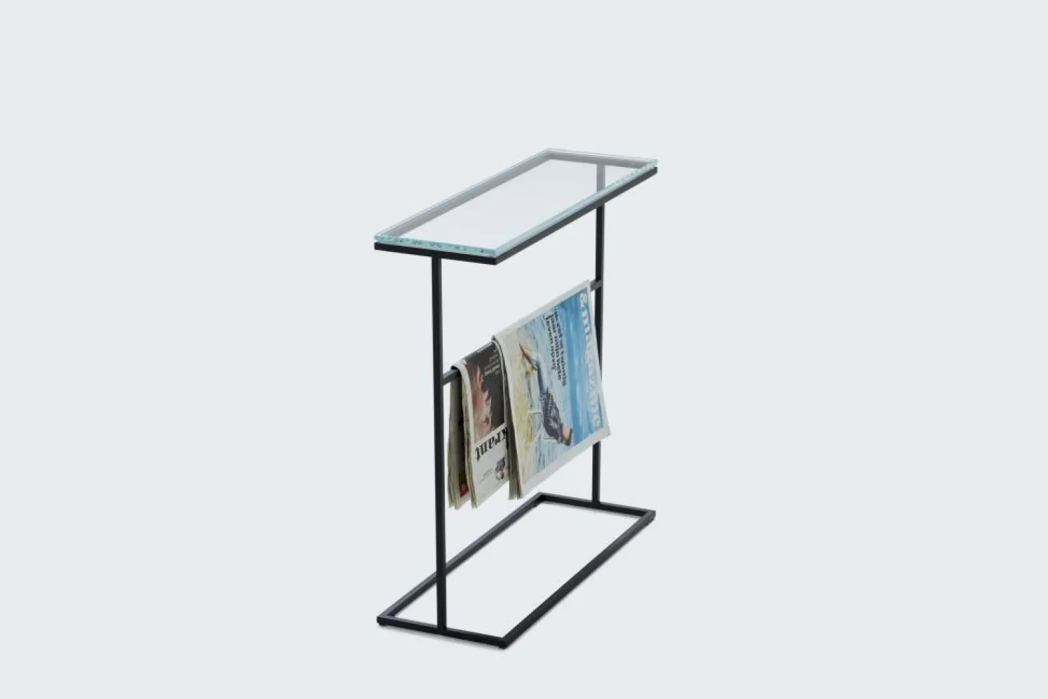 Marmeren Salontafels-Eijerkamp Collectie Cubic Salontafel Transparant, Grijs