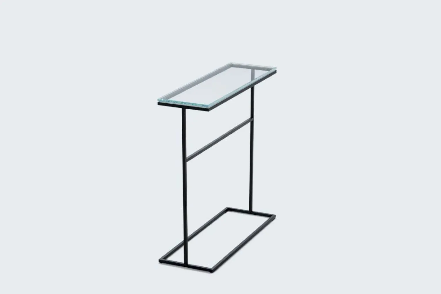 Marmeren Salontafels-Eijerkamp Collectie Cubic Salontafel Transparant, Grijs