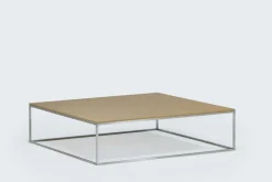 Marmeren Salontafels-Eijerkamp Collectie Cubic Salontafel Transparant, Grijs