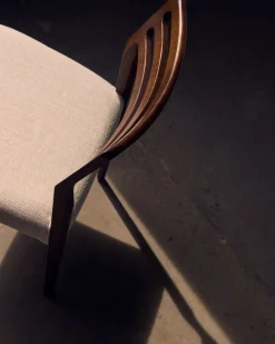 Eetkamerstoelen Zonder Armleuning-Kave Home Cudia Eetkamerstoel Bruin