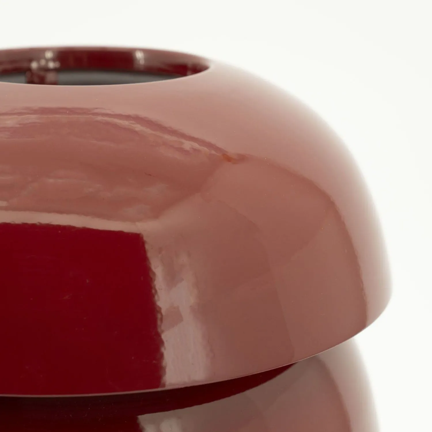 Tafellampen|Tafellampen-By Boo Curo Tafellamp Burgundy