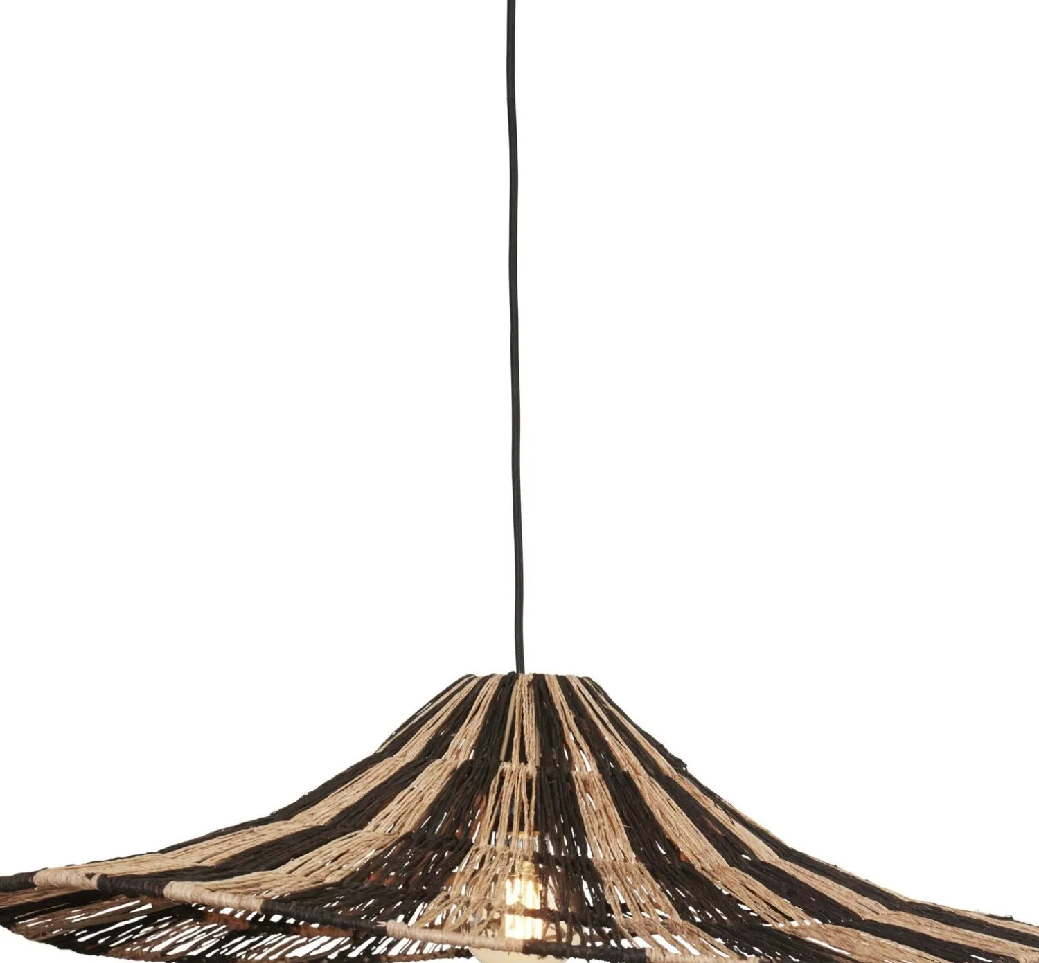 Hanglampen|Hanglampen-Good&Mojo Cuzco Hanglamp Black, Natural