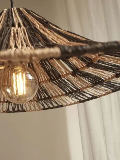 Hanglampen|Hanglampen-Good&Mojo Cuzco Hanglamp Black, Natural