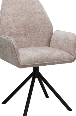 Eetkamerstoelen Met Armleuning-Eijerkamp Collectie Daley Eetkamerstoel Mole