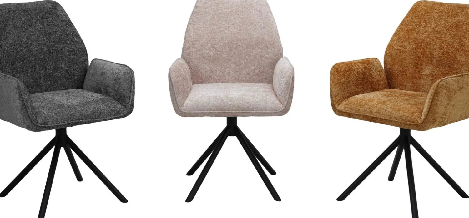 Eetkamerstoelen Met Armleuning-Eijerkamp Collectie Daley Eetkamerstoel Mole
