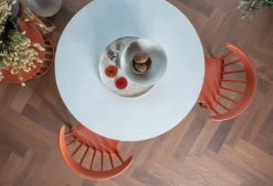 Ronde Eettafels-WOOOD Damon Eettafel White