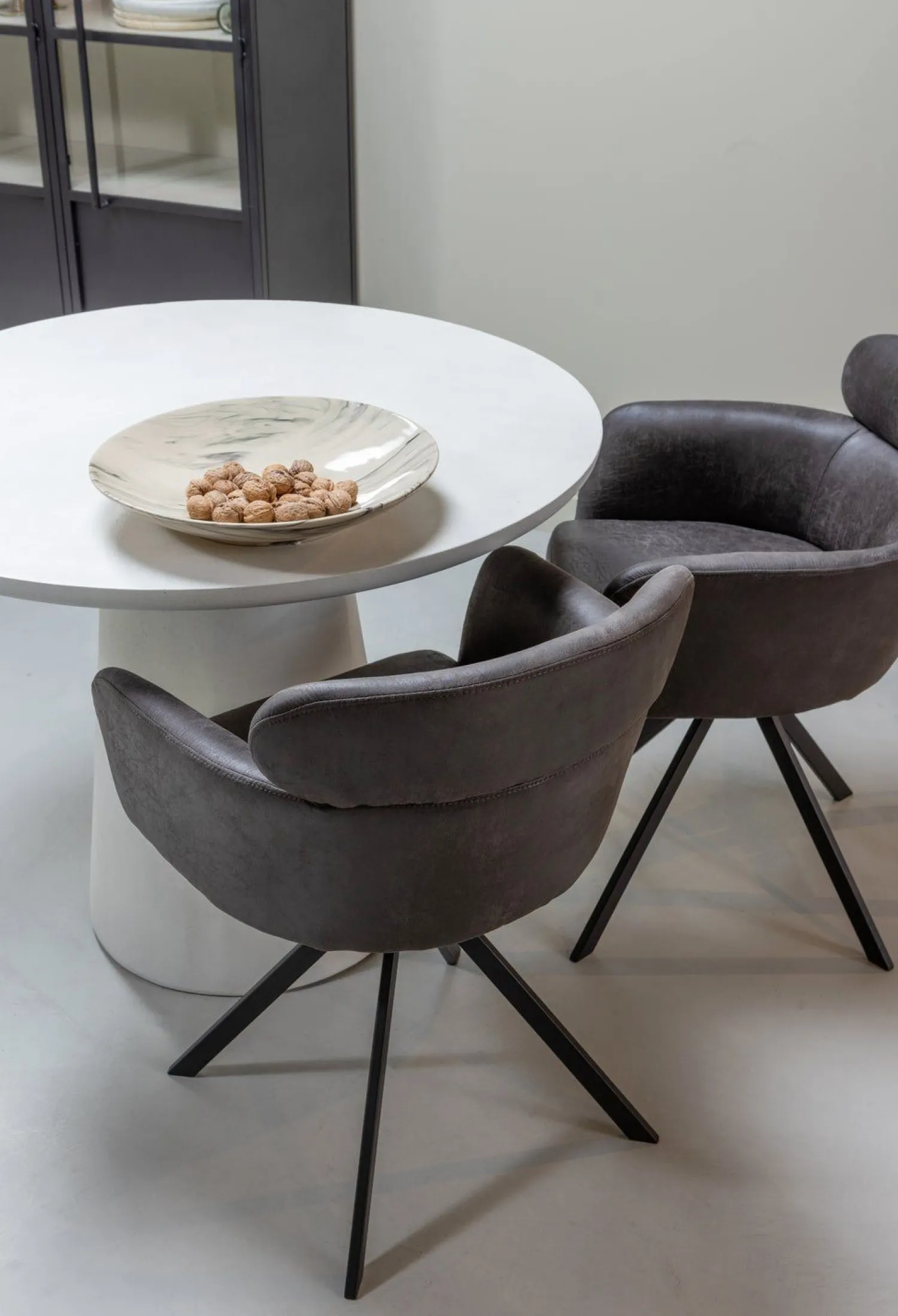 Ronde Eettafels-WOOOD Damon Eettafel White