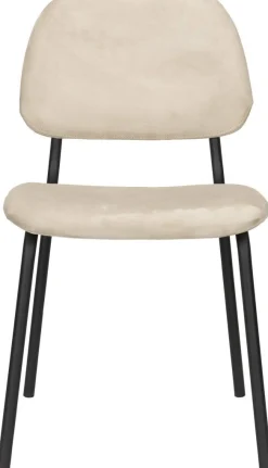 Eetkamerstoelen Zonder Armleuning-Dutchbone Darby Eetkamerstoel Beige