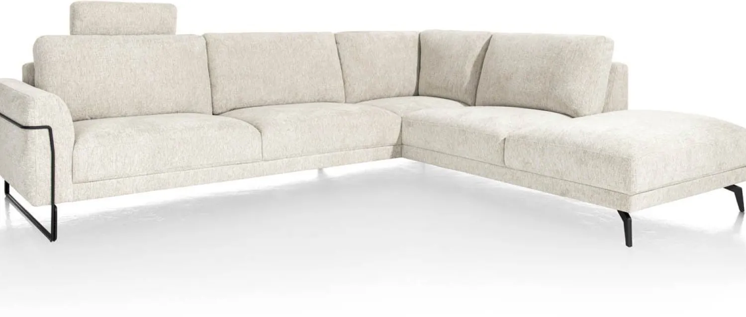 Hoekbanken-XOOON Dawson Hoekbank Light Grey
