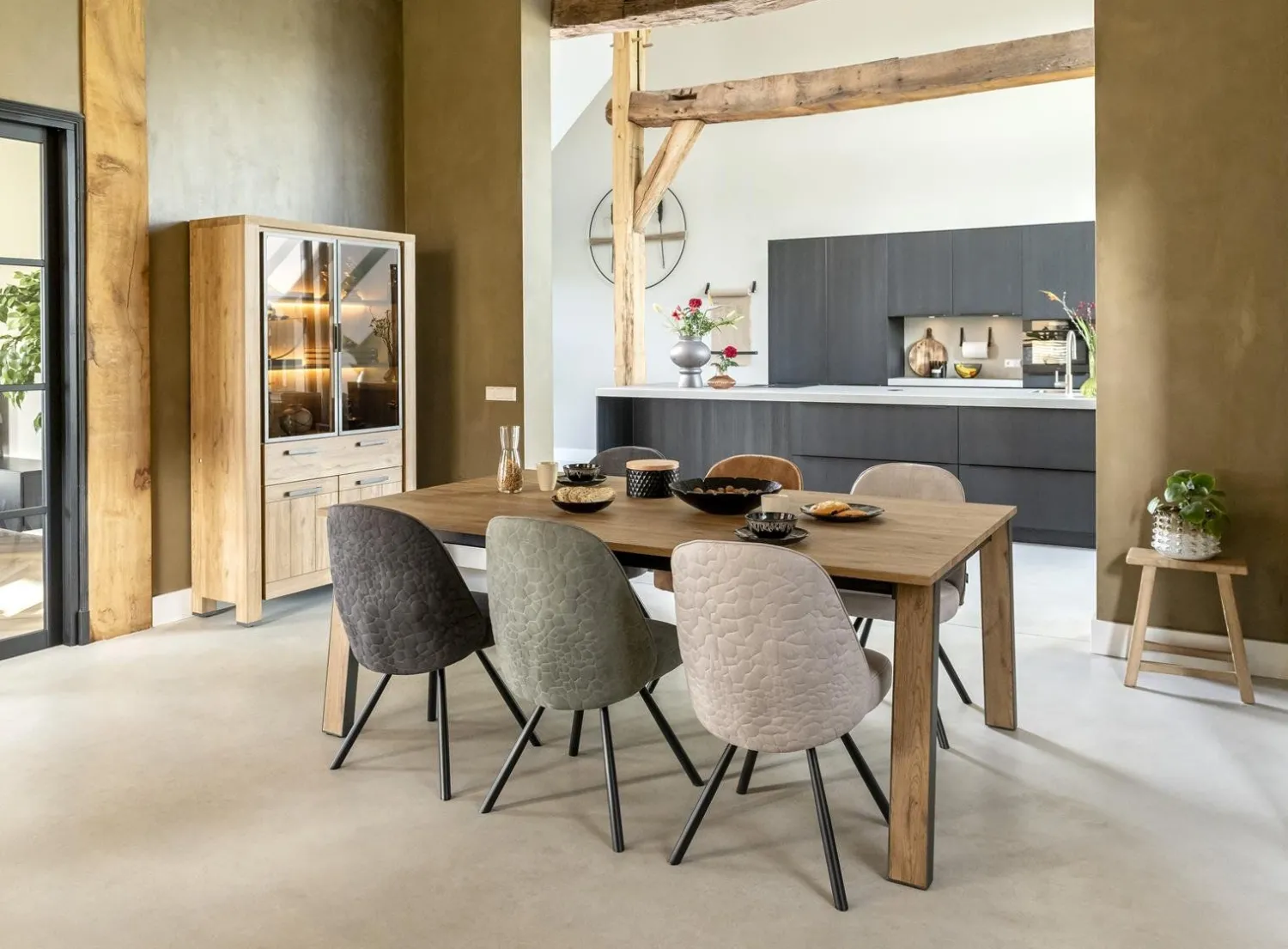 Rechthoekige Eettafels-Henders en Hazel Delmonte Eettafel Naturel