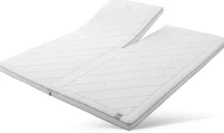Topmatrassen-Auping Deluxe Splittopper Wit