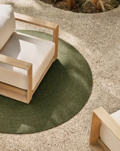 Vloerkleden-Kave Home Despas Outdoor Vloerkleed Groen