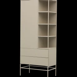 Opbergkasten|Opbergkasten-Trendhopper Deva Wandkast Stonegrey