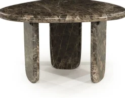 Marmeren Salontafels-Eleonora Devin Salontafel Bruin