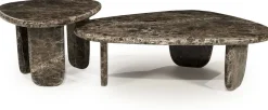 Marmeren Salontafels-Eleonora Devin Salontafel Bruin