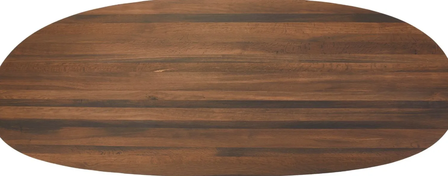 Houten Eettafels|Organische Eettafels-Arco Dew Eettafel Naturel