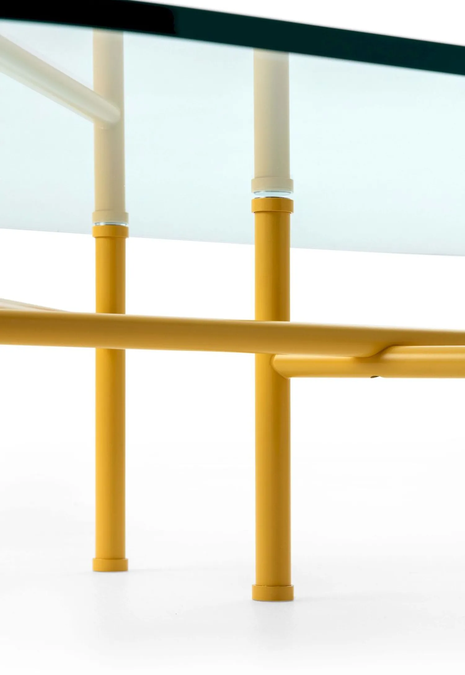 Design Salontafels|Ronde Salontafels-Leolux Dice Salontafel Transparant